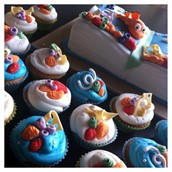 Finding Nemo Book Cake And Cup Cakes 3