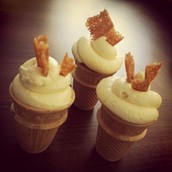 Cone Cup Cakes