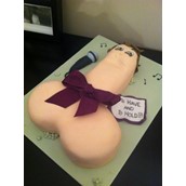Giant Penis Hen Party Willy Cake