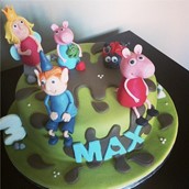 Peppa Pig Cake Ben And Holly Cake Licky Lips Cakes Liverpool