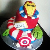 Avengers Cake Licky Lips Cakes Liverpool