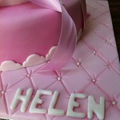 Pink Girly Cake Licky Lips Cakes Liverpool