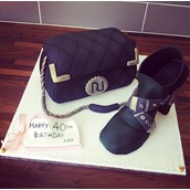 River Island Handbag Shoe Cake 2 Licky Lips Cakes Liverpool