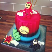 Ironman Cake Licky Lips Cakes Liverpool