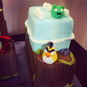 Angry birds cake 3 - Licky lips cakes liverpool