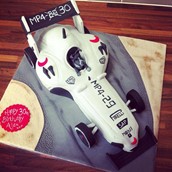 F1 Car  - licky lips cakes liverpool 2