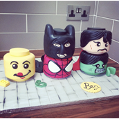  lego superheros marvel cake  - licky lips cakes liverpool