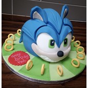 Sonic Hedgehog Cake Licky Lips Cakes Liverpool