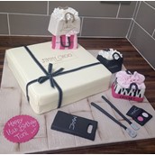 Jimmy Choo Shopping Cake Licky Lips Cakes Liverpool