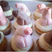 Licky Lips Cakes Liverpool Rude Cake Willy Cock Cupcakes