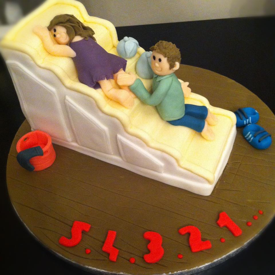 Chasing Up The Stairs Cake